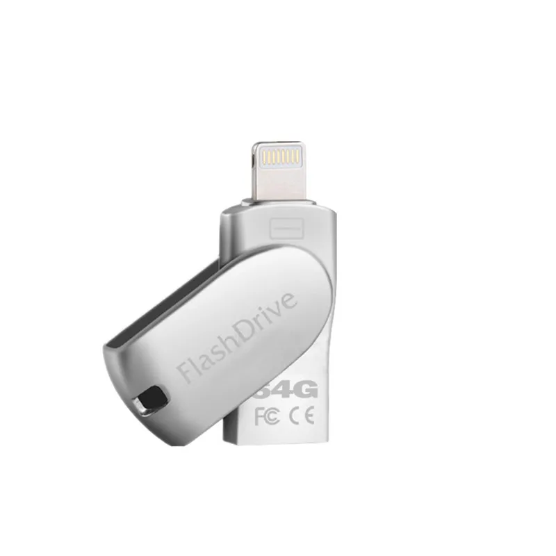 Флеш-накопитель 32 ГБ для iOS iPhone iPad iPod Android флеш-накопитель OTG USB 2 0 128 флеш-память 64 |