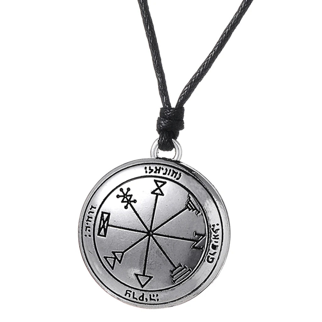 Экзотический талисман викингов Odin's Key of Solomon Seal Подвеска Ожерелье Религия