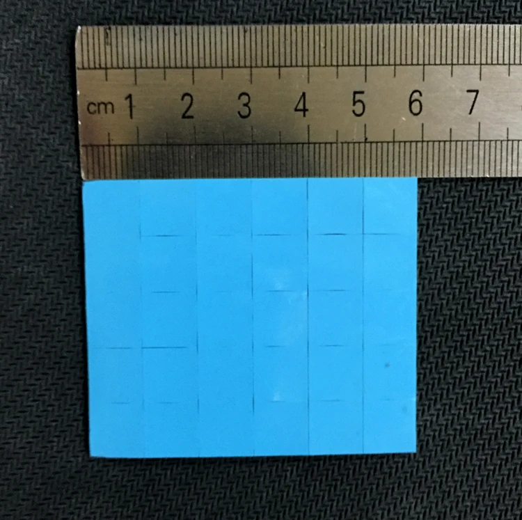 30 шт./лот Blue10x10x1mm GPU cpu SMD DIP IC соединение проводящая Мини силиконовая