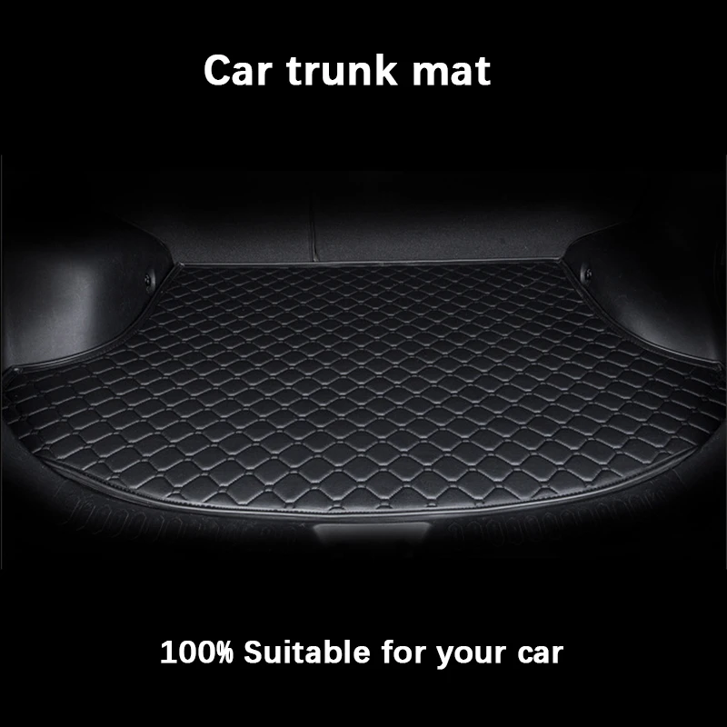 car trunk mats for SEAT all models LEON Ibiza Cordoba Toledo Marbella Terra RONDA styling floor mat Custom Cargo Liner |