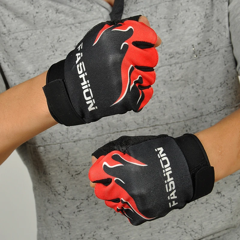 Велосипедные перчатки 2017 женские и мужские велосипедные с открытыми пальцами