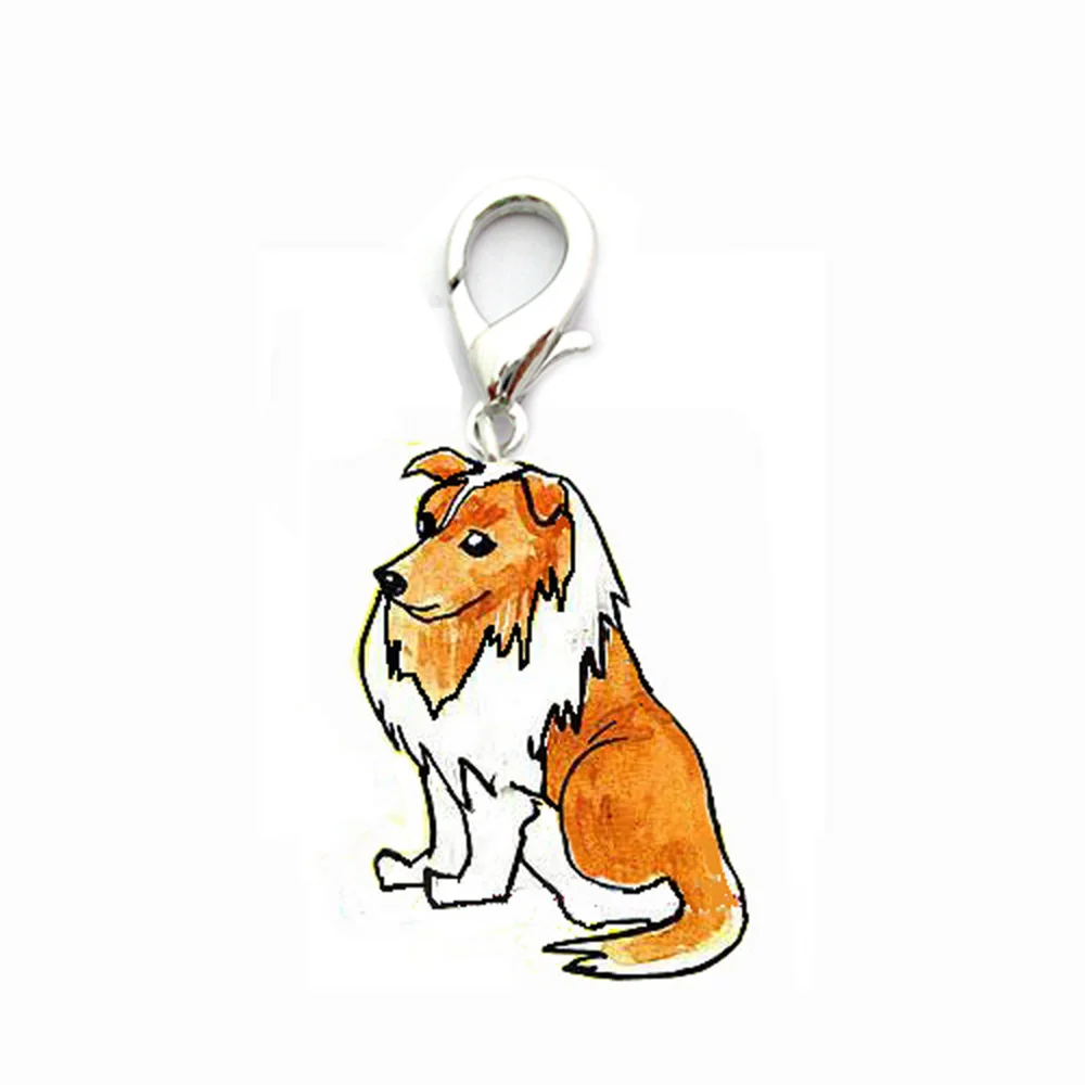36 pcs/lot Fashion Cute Customized Dog Tag Disc Disk Pet ID Enamel Accessories Collar Necklace Pendant | Дом и сад