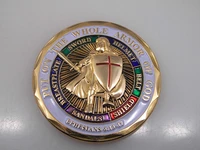 united states army put on the whole armor of god challenge coin free shipping50pcslot