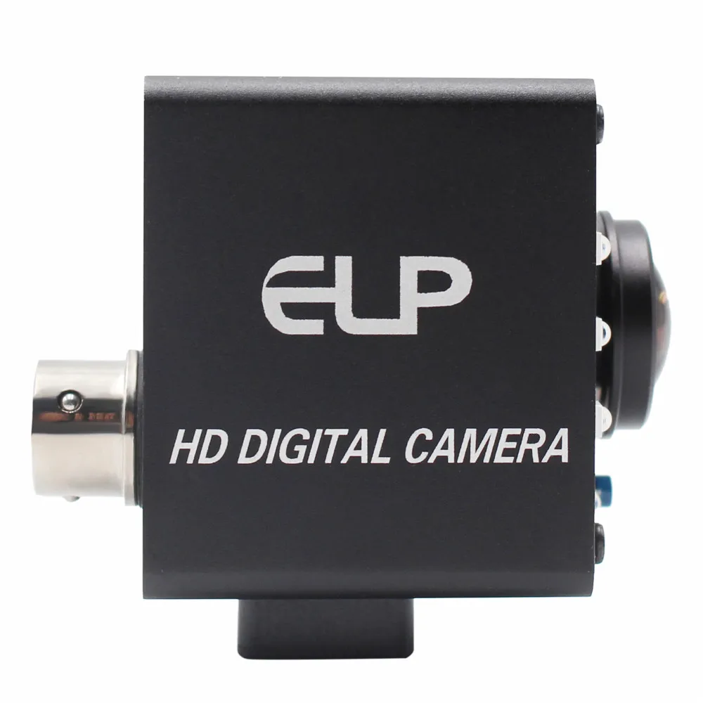 ELP FULL HD 1080P ночное видение инфракрасная USB камера рыбий глаз широкоугольный объектив 2MP OV2710 датчик 3 м кабель UVC камера для ATM машины