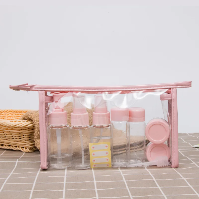 40 мл прозрачный макияж бутылка для воды Путешествия Вакуумный Портативный