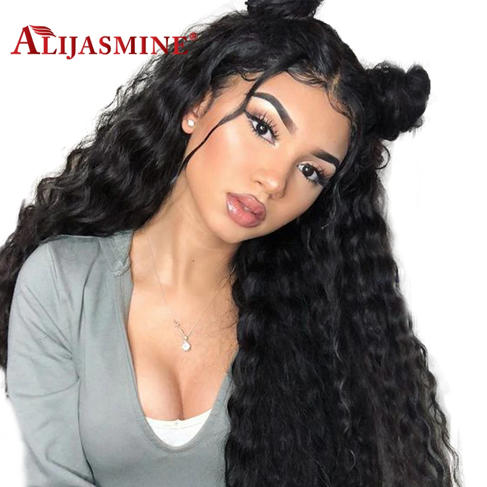 Натуральный Цвет Full Lace натуральные волосы парики для Для женщин с ребенком волос