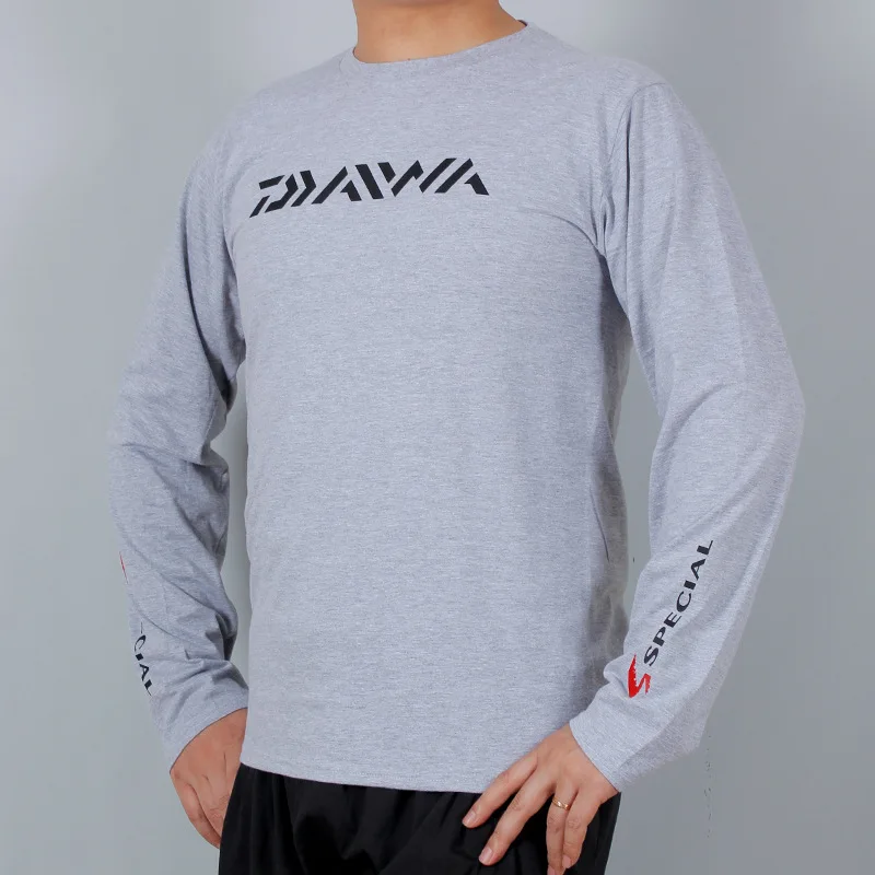 2018 Новинка Daiwa Осенняя Спортивная рыболовная футболка одежда для рыбалки с