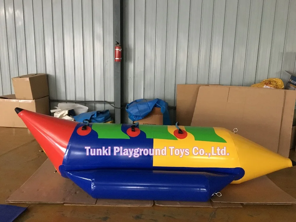 3 сиденья Платон ПВХ банан лодка|Оборудование для водных развлечений| |