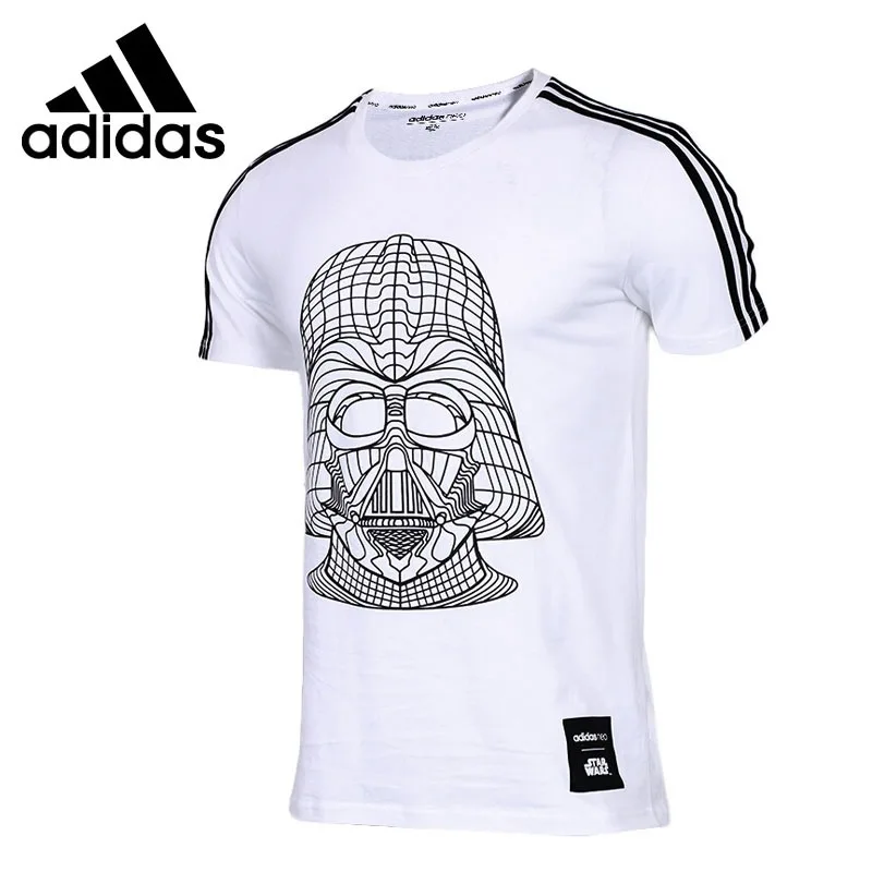 Новое поступление оригинальных мужских футболок с коротким рукавом Adidas NEO Label SW TEE