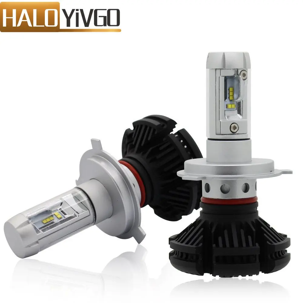 

H4 9003 LED Car Headlight Bulbs 12V 50W 6000LM CSP Chip Car Led Headlights Fog Lights Auto Head Lamp Bulb Waterproof 6500K 8000K
