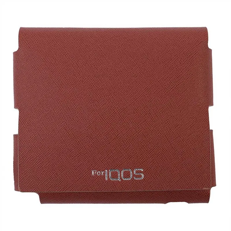 BR Кожаный чехол-книжка для IQOS 3,0, кошелек, мешочек с держателем электронной сигареты, чехол для Iqos 3, Чехол-держатель - Цвет: BR