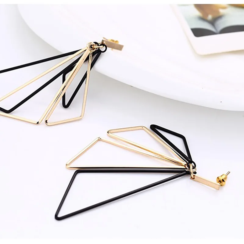 Geometric Earrings Womens In Jewelry Ear Rings Boucles D'Oreilles Aretes 2019 Jhumka Joyas Sieraden Pendientes Oorbellen Brinco |