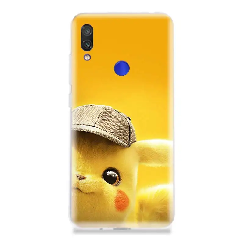 Уникальный чехол для телефона Pikachue Movie Xiao mi Red S2 Y3 Y2 Note 7 7S 6 5 Pro 4 4X Pocophone F1 9 8 A2 lite с