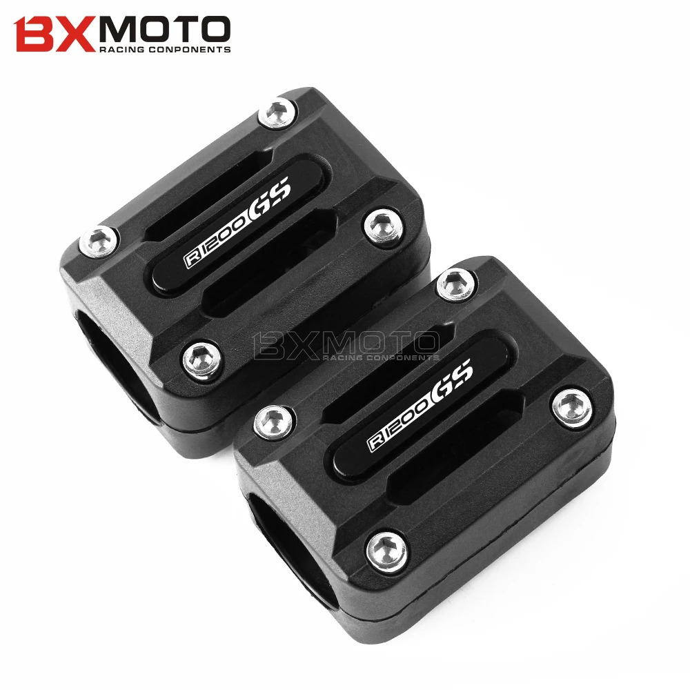 

Universal 2PCS Motorcycle 22/25/28MM Engine Guard Bumper Protection Decorative Block Crash Bar For BMW R1200GS LC R1200 GS ADV