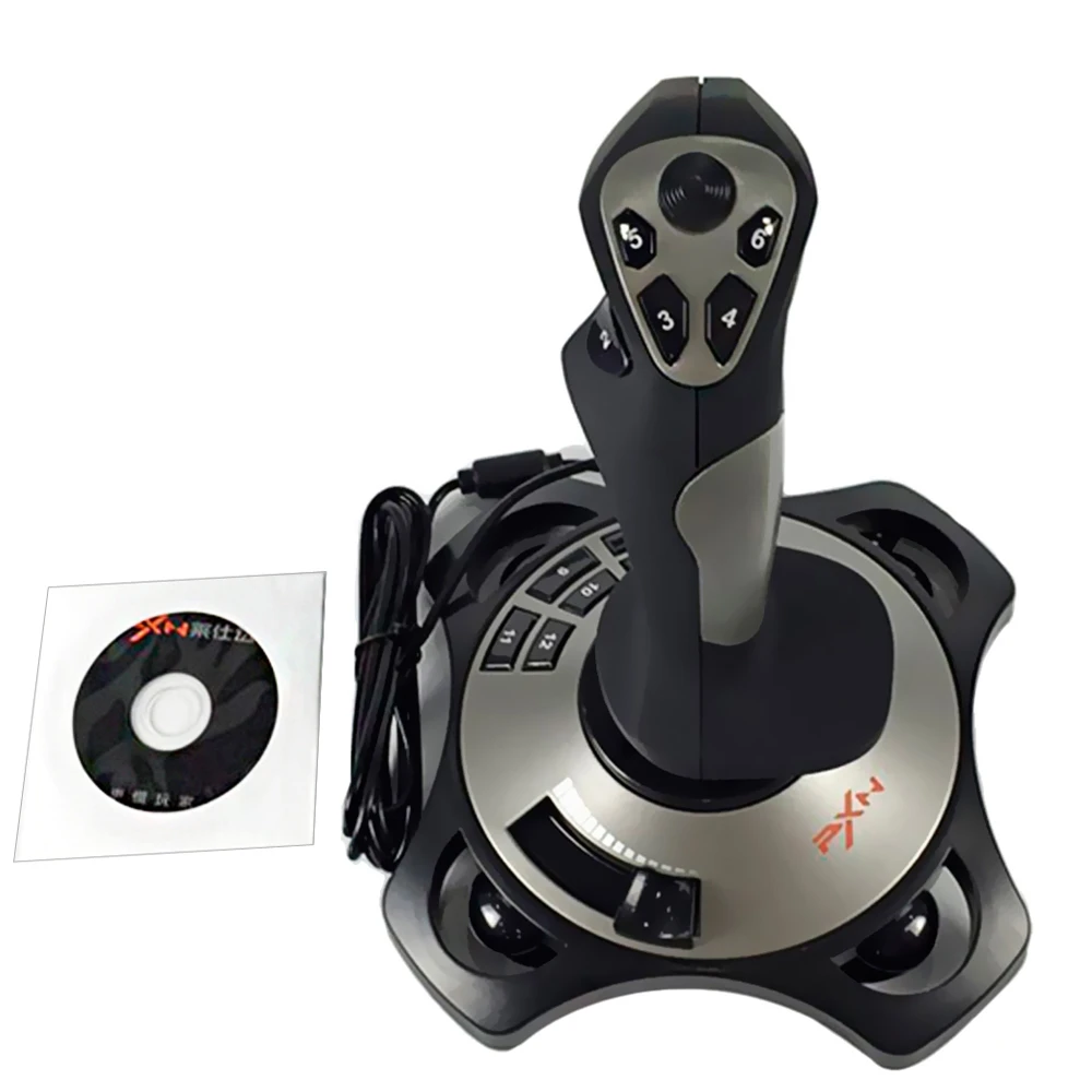 PXN PRO 2113 проводной 4 оси Летающий игровой джойстик геймпад симулятор Professional