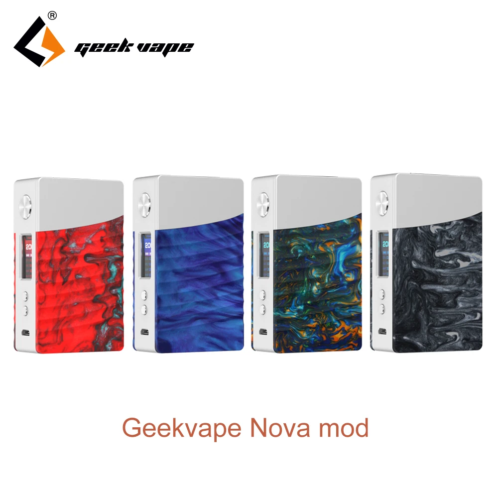 2 шт./лот новые оригинальные Geekvape Nova поле mod 200 w электронной сигареты создано
