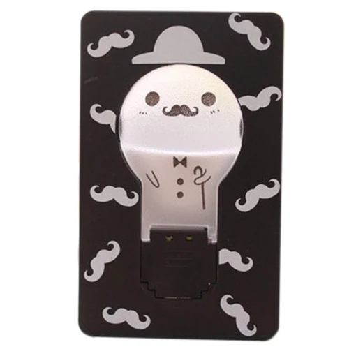 CNIM Hot Cute Portable Faddish Pocket LED Card Light Lamp Luminous Wall | Лампы и освещение