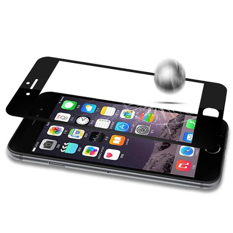 3D закругленные края полное покрытие экрана протектор для iphone 6 6s закаленное