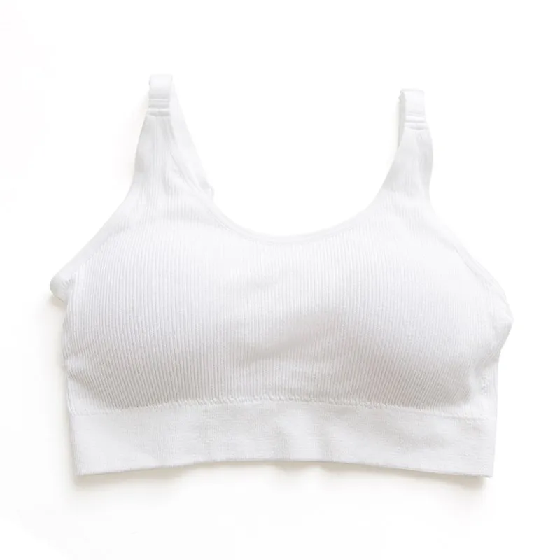 Белый Women Knitted Ribbed Sexy Tank Top Crop Tops Sleeveless Solid Hollow Out Vest Camisole Camis Backless Bralette - Цвет: Белый