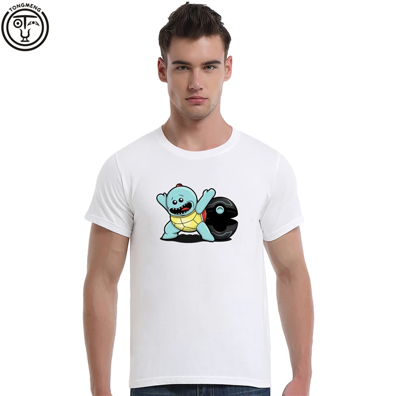 Pokemon Role Play Fantasy Adventure Jersey Tee Shirt Men's Fashion O-neck Casual Cotton Short Sleeve 3D Digital Printed T-shirt | Мужская
