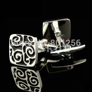 Free shipping Black Cufflinks enamel royal design hotsale copper material cufflinks whoelsale&ampretail | Украшения и аксессуары
