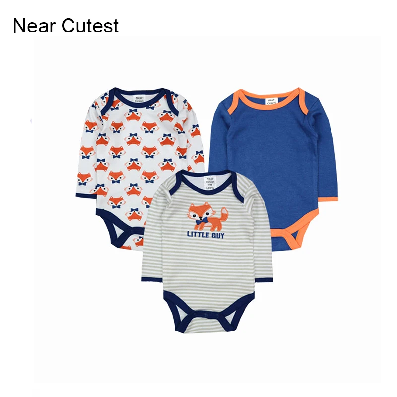 Детский комбинезон для новорожденных 3 шт./Лот 2017|clothes hawaii|clothes koreanclothes teddy |