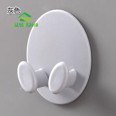 Gray JiangChaoBo Многофункциональный штекер для хранения крюк Пробивка кухня шнур питания держатель сильный не маркировочный крюк - Цвет: Gray