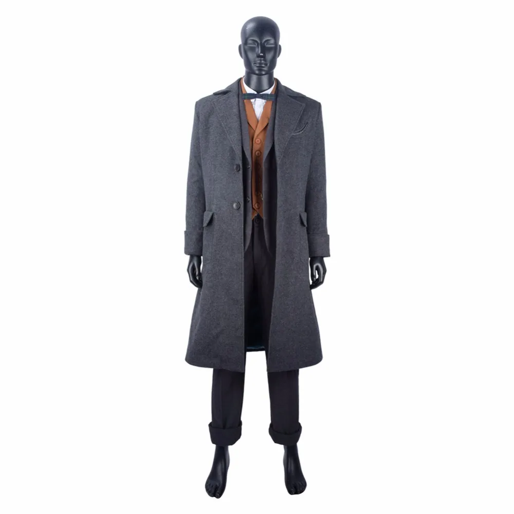 Полный комплект фантастических зверей: The Crimes of Grindelwald маскарадный костюм Newt Scamander