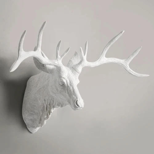2017 украшение для дома аксессуары три головы оленя висячая Настенная картина