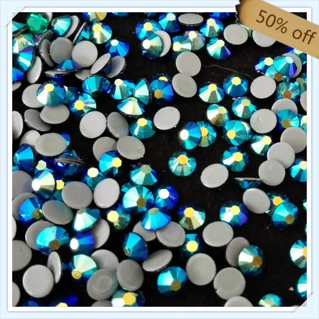 

HOT SALE high quality 50% off free shipping STRONG ADHESIVE SS16 3.9mm JET AB color with 1440 pcs each pack ; for DRESSES