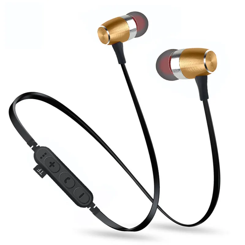 Bluetooth наушники с микрофоном mp3 плеер Спортивные Беспроводные со слотом для tf