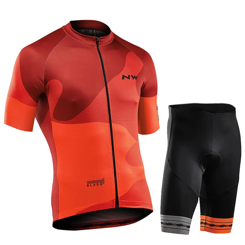 12 NW Pro Велоспорт Джерси короткий рукав Mtb велосипед велосипедная одежда для мужчин Велосипедное трико человек Майо Ciclismo - Цвет: 12