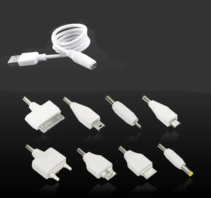 8 в 1 универсальный USB Мульти Кабель Смарт адаптер зарядное устройство микро мини USB кабель для iPhone samsung Nokia sony htc psp