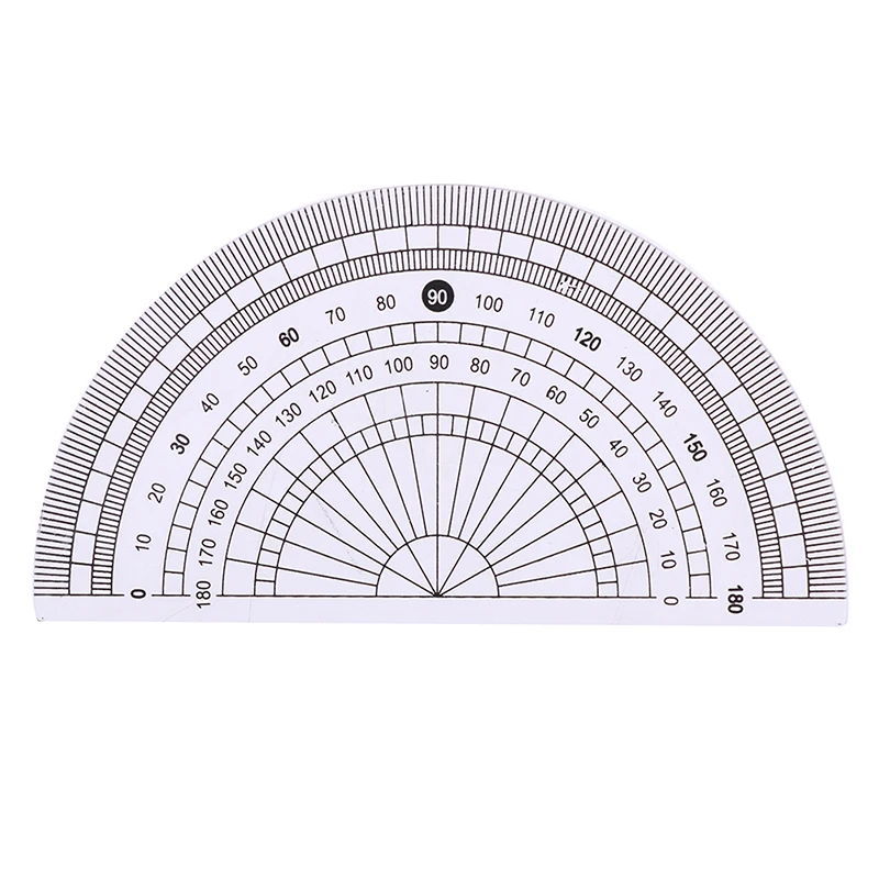 plastic school rulers straight angled triangle protractor patchwork 4Pcs ruler | Канцтовары для офиса и дома