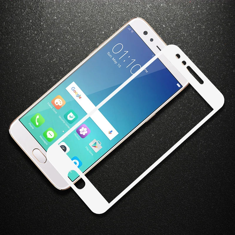 Закаленное стекло с полным покрытием для OPPO F3 Plus 2 шт. защитная пленка экрана