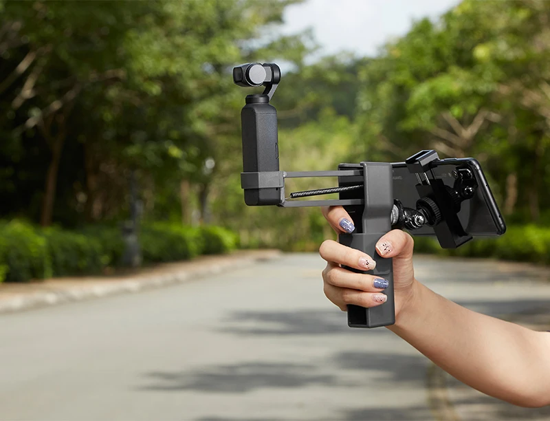 Z-Axis DJI OSMO Карманный Набор карданный складной ручной захват для DJI OSMO Карманный карданный стабилизатор кронштейн видеокамера аксессуары