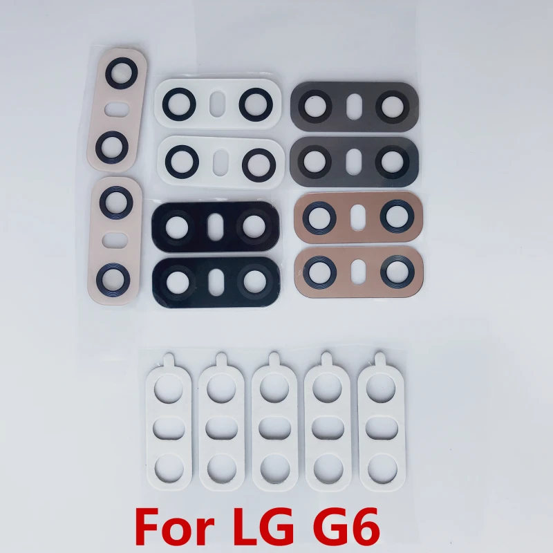 2pce/lot оригинальный задняя Камера объектив Стекло для LG G6 H870 H871 H872 H873 H870K H870S H870DS LS993