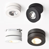 foldable rotation led ceiling spot lights 5w 7w 10w led downlight surface mounted for for kitchen bathroom light