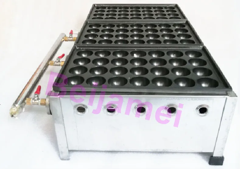 Comprare BEIJAMEI Snack Macchine Alimentari GPL Takoyaki Maker Pesce Palla Macchina Takoyaki Pan Gas Maker Tre Piastra Commerciale