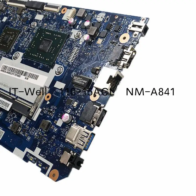 Verkauf NM-A841 Mainboard Für Lenovo 110-15ACL Laptop Pc Motherboard Mit AMD A8 CPU R5 M430 2G GPU