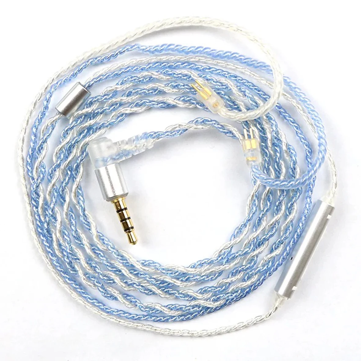 Обновление 0 78 мм 2 Pin DIY Замена наушников микрофонный кабель для Weston TFZ Queen KING S2