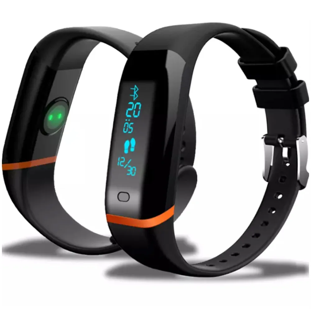 Смарт часы умный пульсометр браслет фитнес трекер Smart Браслет с шагомером