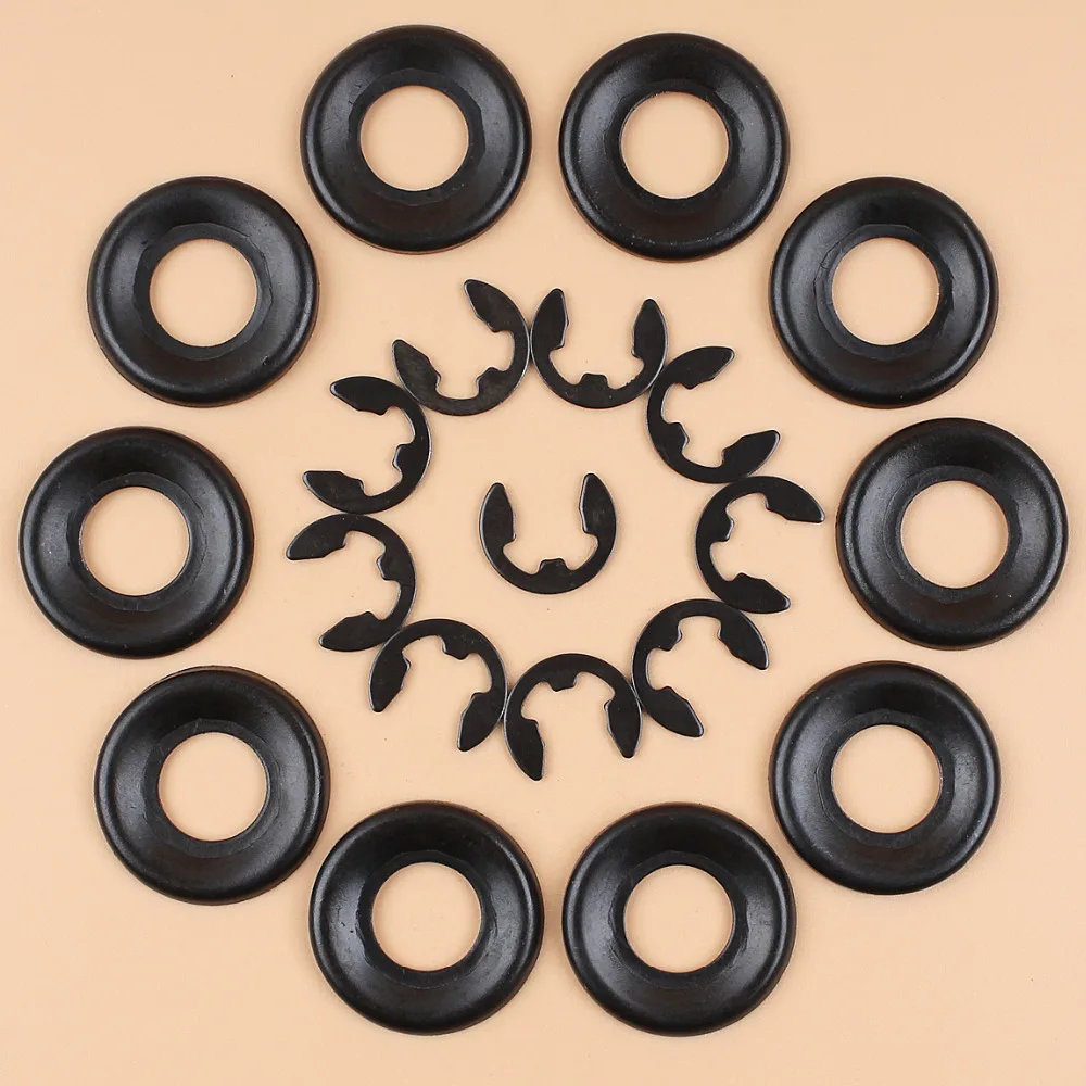 

10Pcs Clutch Sprocket Washer Clip Kit For Husqvarna 362 365 371 372 385 390 570 575 576 XP Chainsaw Replacement Parts