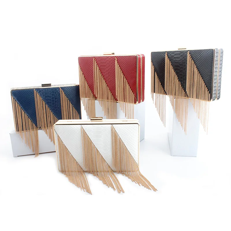 

LETODE вечерние сумки для вечеринки, модные свадебные женские сумки золотистого цвета с цепочкой и кисточками, женская сумка-мессенджер из ...