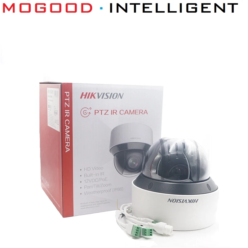 HIKVISION английская версия DS-2DE4A425IW-DE PTZ IP камера 4MP 4,8-120 мм 25X зум EZVIZ сеть POE H.265 IK10 обновление водонепроницаемый