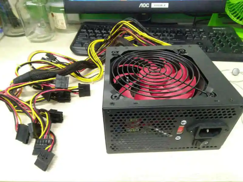 750 Вт PSU ATX 12 в игровой ПК блок питания 24Pin/PCI/SATA/ATX 700 Walt 12 см вентилятор компьютерный блок питания для BTC