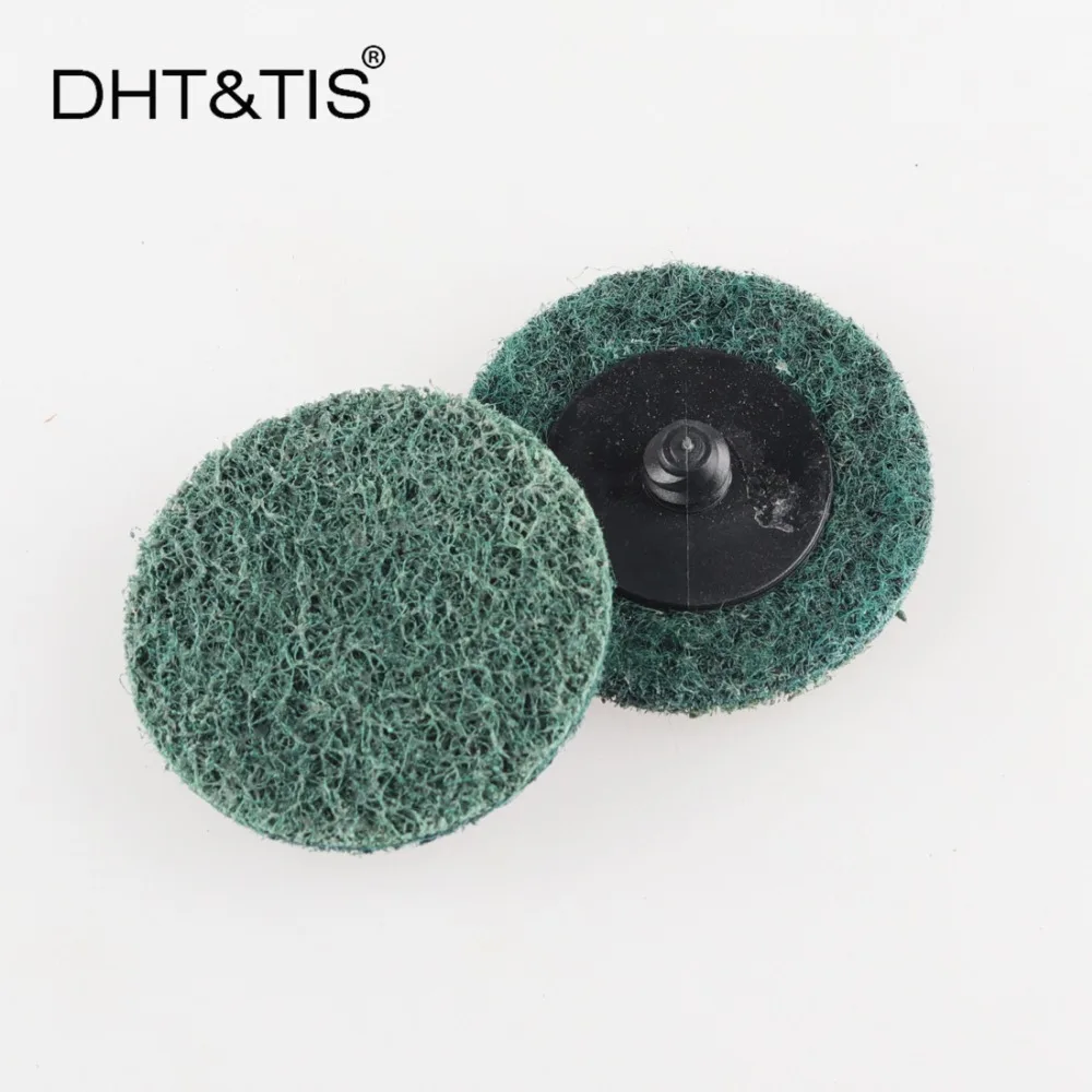 DHT& TIS 20 шт. " Roloc шлифовальный диск лоскут диск колеса шерсть Pad+ 1 держатель для полировки металла Отделка электроинструмент