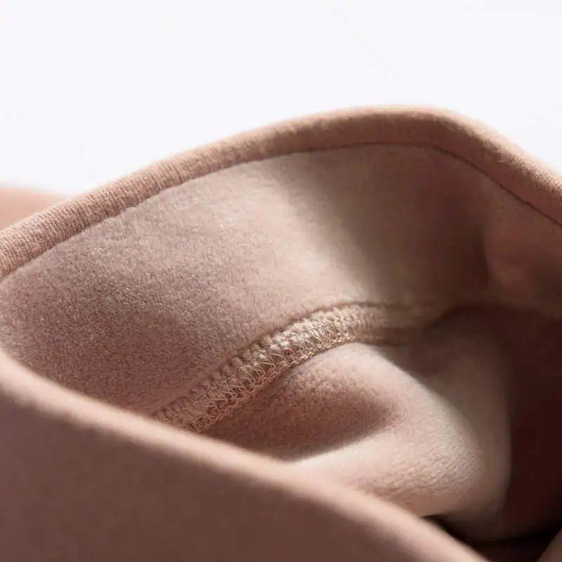dark pink Утолщенные зимние женские леггинсы плюс бархатные леггинсы с высокой талией теплые штаны женские флисовые леггинсы обтягивающие хлопковые леггинсы Mujer C3928 - Цвет: dark pink