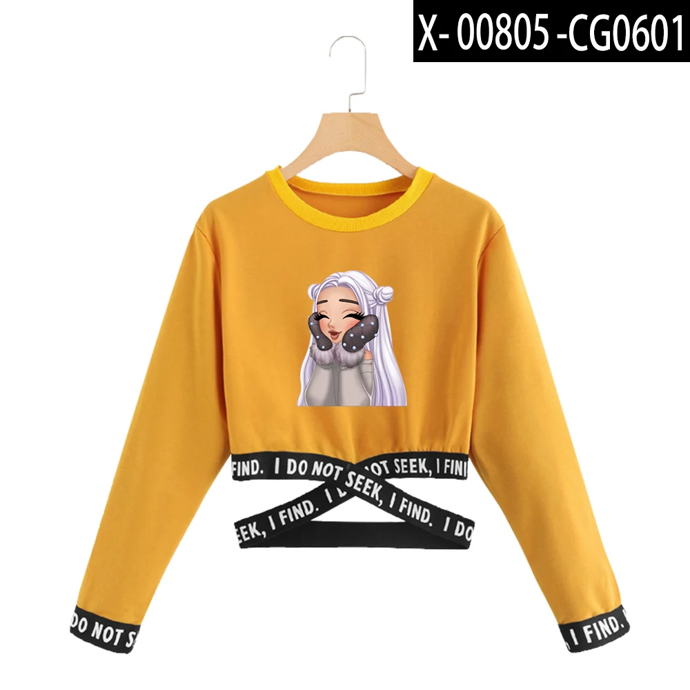 Yellow Сексуальный стильный billie Singer крутой kpop Свитшот летний Ariana Grande женский крутой shawn mendes модный уличная одежда - Цвет: Yellow