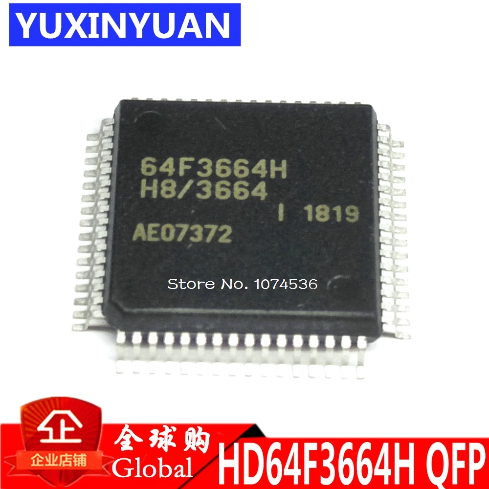 

Новинка, HD64F3664 HD64F3664H 64F3664 HD64F3664HV QFP64, 1 шт.
